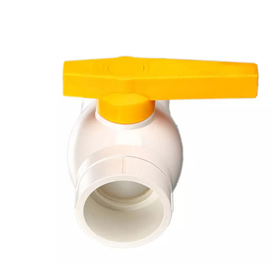 Válvula hidrofóbica do Pvc de 1 polegada da válvula de bola do PVC da polegada de 1/2 às 2 polegadas