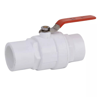 3&quot; 4&quot; válvula de bola de duas partes UPVC do PVC com o punho de alavanca dos SS