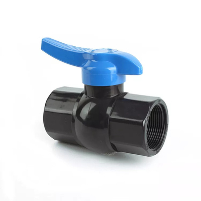 Pvc plástico da válvula de controle do volume de água de UPVC válvula de bola de 4 polegadas