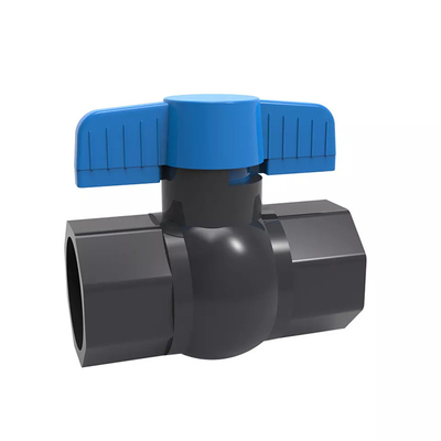 Pvc plástico da válvula de controle do volume de água de UPVC válvula de bola de 4 polegadas