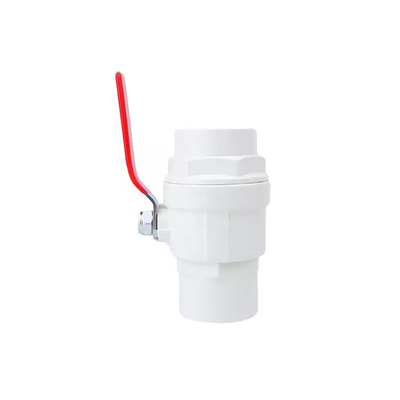 Selagem plástica das válvulas de bola PTFE da irrigação da agricultura válvula do PVC de 4 polegadas