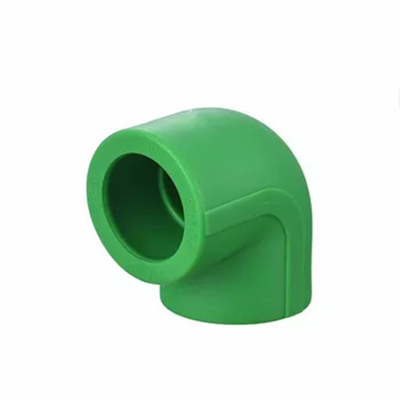 O homem do cotovelo 25mm PPR da polegada PPR de 1/2 rosqueou os encaixes de tubulação plásticos do cotovelo