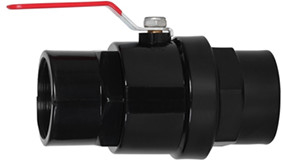 Parte 1/2 da válvula de bola 2 do Pvc da irrigação 40mm” a 4&quot; tamanho personalizado