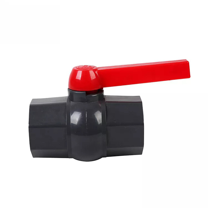 Toda a válvula de bola plástica 0 do estojo compacto do pvc do fornecedor superior disponível dos tamanhos