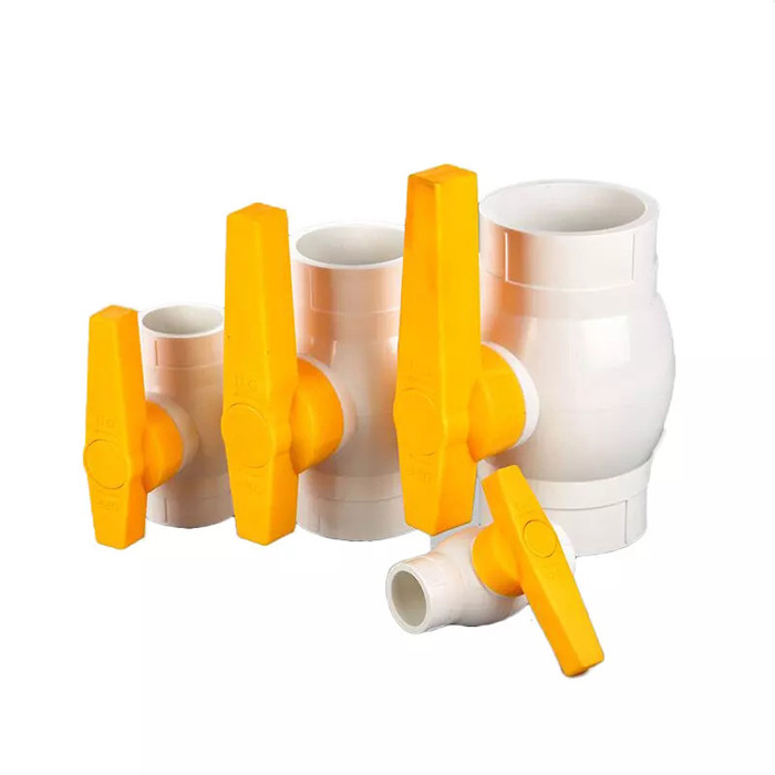 Válvula hidrofóbica do Pvc de 1 polegada da válvula de bola do PVC da polegada de 1/2 às 2 polegadas