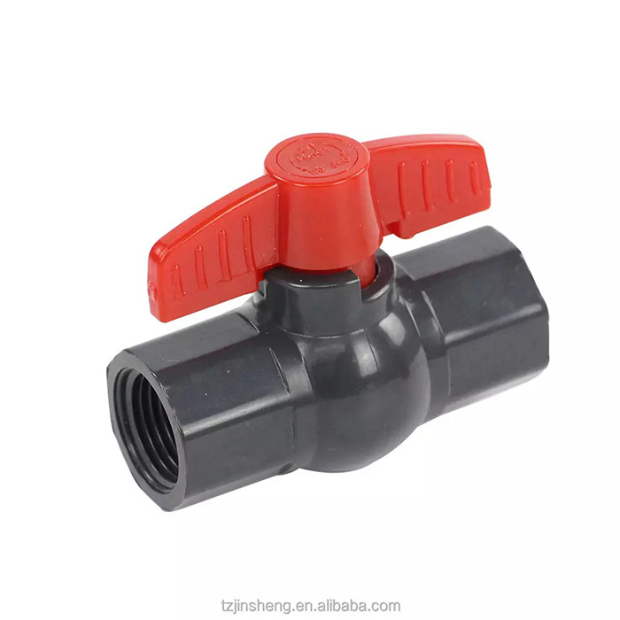 2&quot; 3&quot; válvula octogonal da tubulação de água do PVC do cinza da válvula de bola de UPVC