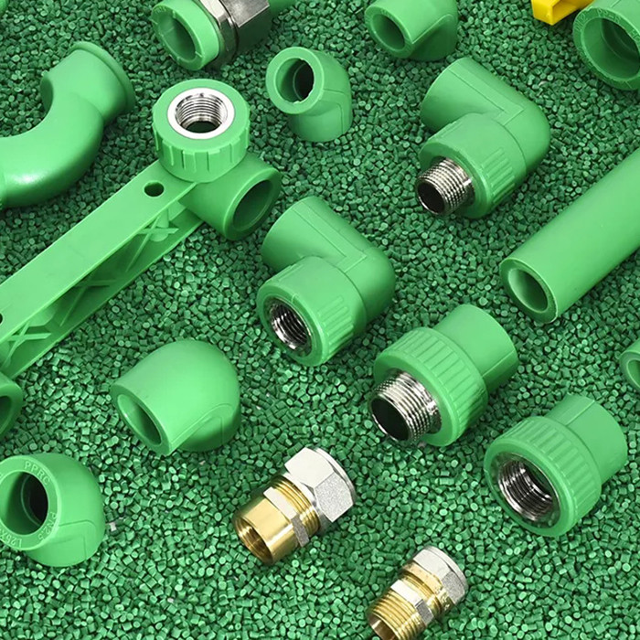 O homem do cotovelo 25mm PPR da polegada PPR de 1/2 rosqueou os encaixes de tubulação plásticos do cotovelo