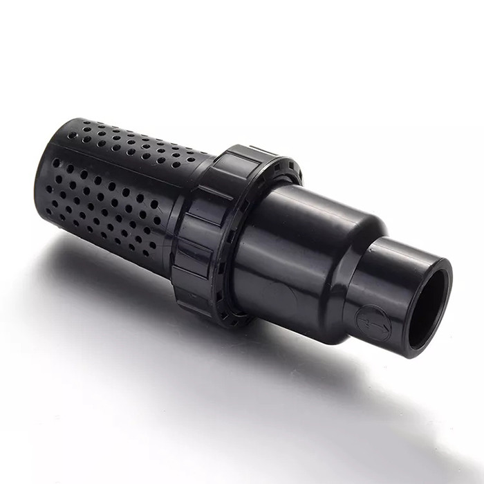 PVC plástico manual da válvula de aspiração 1 polegada 2 polegadas 3 polegadas para o jardim