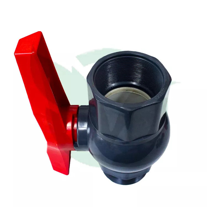 Válvula cortada de obstrução de válvula cortada 32mm do PVC do jardim 1/2