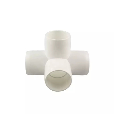 25mm 3 conector plástico da tubulação do canto da maneira dos encaixes de tubulação 3 do cotovelo do canto do Pvc da maneira