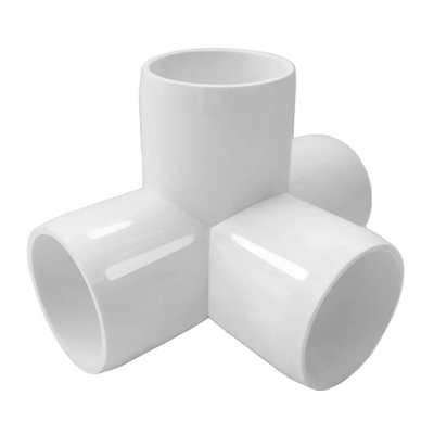40mm 50mm três acoplamento da tubulação do conector UPVC do Pvc da maneira