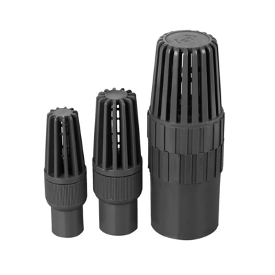 O fornecedor de China fez a válvula de aspiração de UPVC a válvula de bola plástica 3/4" - 4" polegada para os encaixes de tubulação